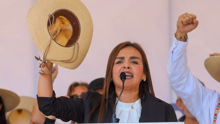Grecia Quiroz, la alcaldesa de Uruapan