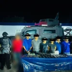 entre las personas detenidas se encuentran cuatro hombres, dos mujeres y un adolescente