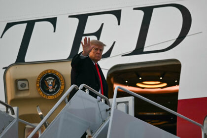 El presidente de Estados Unidos, Donald Trump