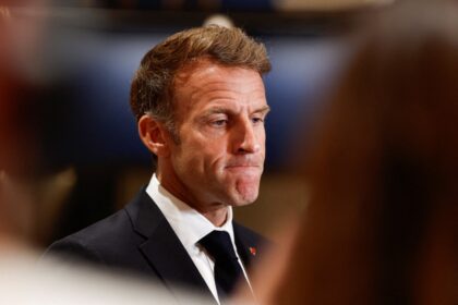 Emmanuel Macron, presidente de Francia. Foto: AFP