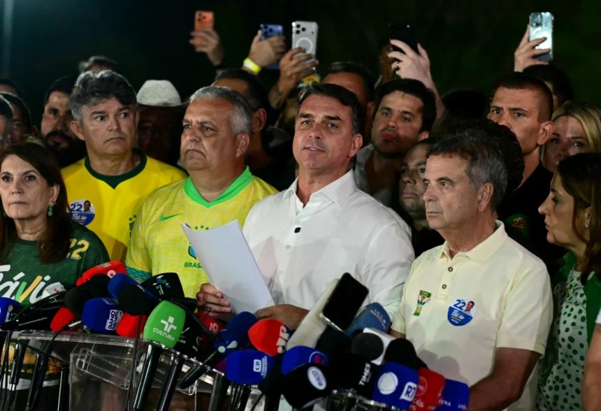 Flávio Bolsonaro, candidato a la presidencia de Brasil