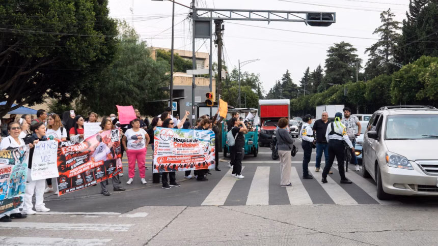 Este martes trabajadores del IMSS realizarán una mega marcha