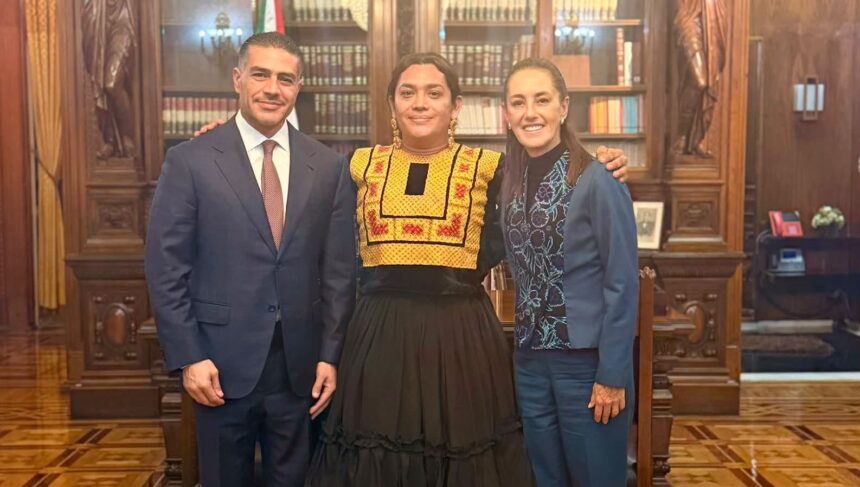 Detienen a 2 personas por ataque a oaxaqueña que bordó vestido de Sheinbaum