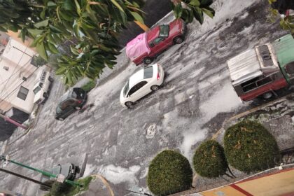 Fuertes y lluvias y caída de granizo en CDMX; Activan alerta amarilla