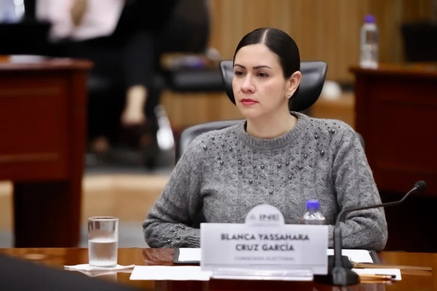 Cámara de Diputados recibe nombramiento de Blanca Cruz como presidenta provisional del INE