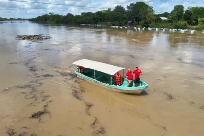 Alerta roja en Los Ríos y Pantanos de Centla por desbordamiento del Usumacinta en Tabasco