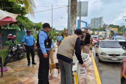 Liberan vía pública en zona turística de Acapulco