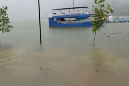 Ubicada en el municipio de Santiago, la presa La Boca registró el nivel más alto entre los cinco embalses