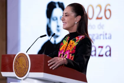 La presidenta Claudia Sheinbaum