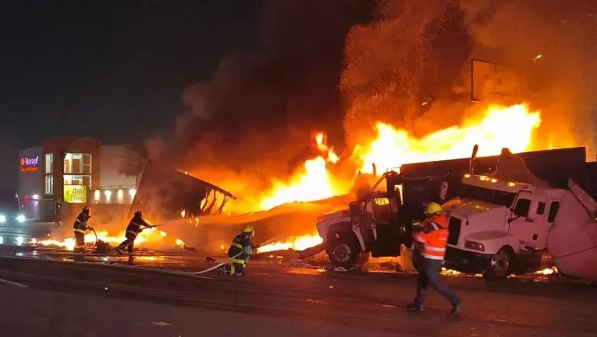 Autoridades informaron que no hay personas heridas por el incidente