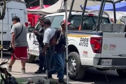 Balacera deja una mujer muerta en tianguis de El Salado en Iztapalapa