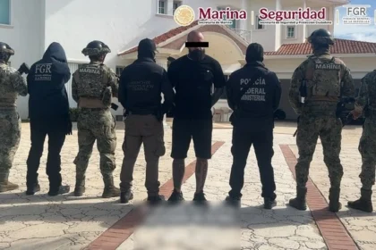 Detienen a Robert "N" líder de los Hells Angels en Quintana Roo