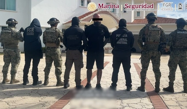 Detienen a Robert "N" líder de los Hells Angels en Quintana Roo