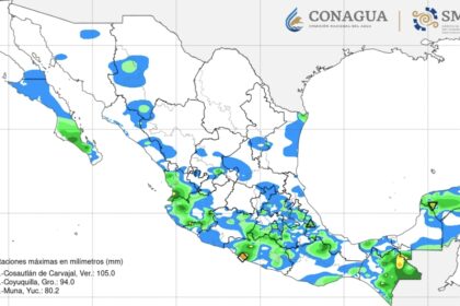 El Servicio Metorológico Nacional informó que entró el Frente Frío núm. 2 a estados del noroeste del país, por lo que se esperan lluvias e intervalos de chubascos y vientos con rachas de 40 a 60 km/h en Baja California y Sonora.