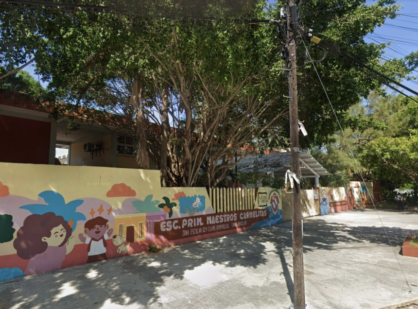 Campeche vigila escuela primaria por un presunto brote de COVID-19