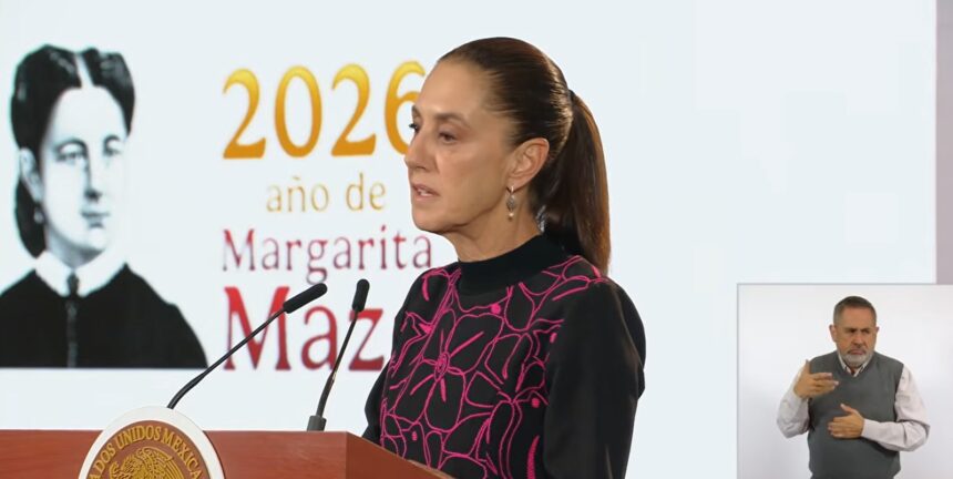 La presidenta de México, Claudia Sheinbaum