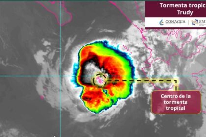 La Tormenta Tropical “Trudy” provocará lluvias en varios estados