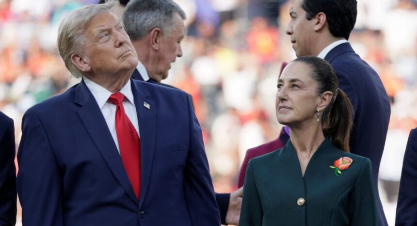 Trump propone a Sheinbaum intervenir en la producción de Pemex