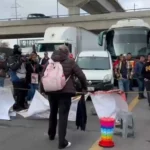 El colectivo Mariposas Buscando Corazones y Justicia bloqueó la autopista México-Toluca.