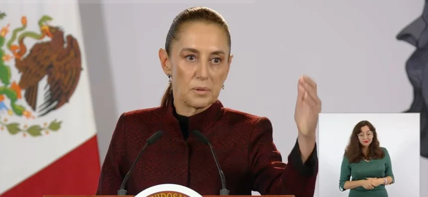Claudia Sheinbaum, presidenta de México.