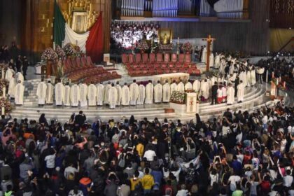 Celebraciones por los 50 años de la Basílica de Guadalupe.