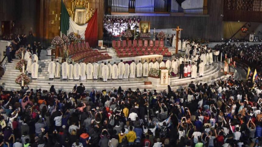 Celebraciones por los 50 años de la Basílica de Guadalupe.