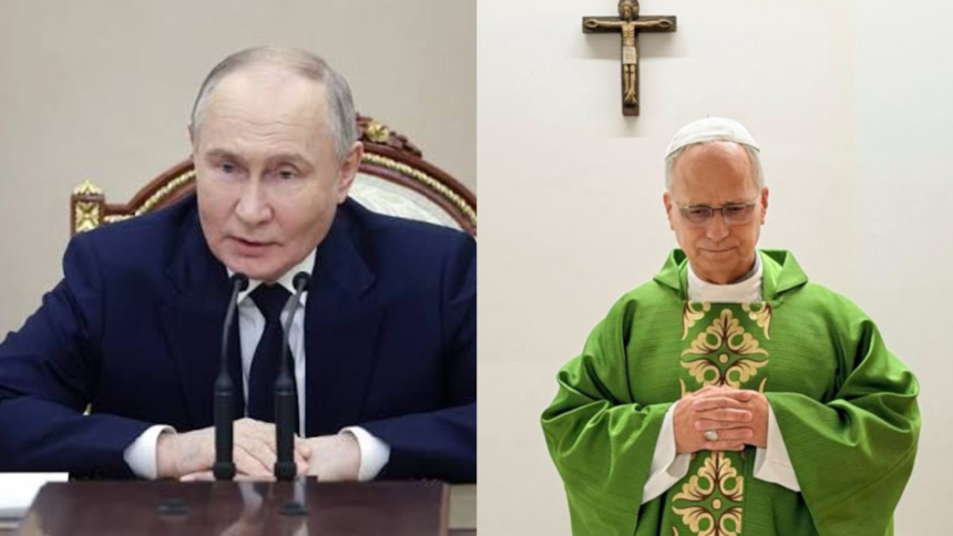 Papa León XIV habla con Vladimir Putin