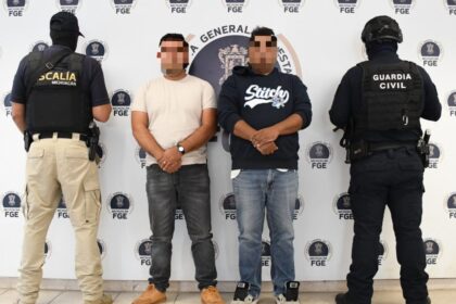 Se trata de Ángel Daniel “N”, alias “El Gato”, de 37 años, identificado como agente policial, y Juan Alexis “N”, alias “El Güero”, de 28 años.