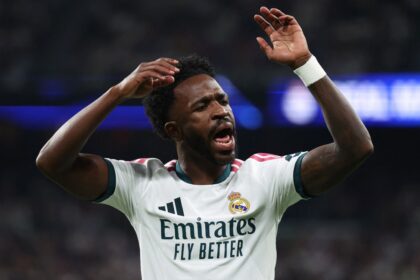 En España denuncia insultos contra Vinícius Jr.